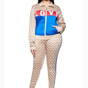 COPY - PLUS SIZE STRETCH PANTS LEGGINGS GYM lV TRβ¦